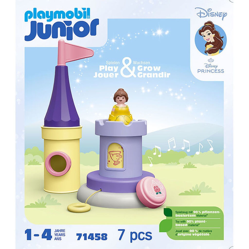 Playmobil Junior - Disney - Belles Legetårn... - 71458 - 7 Dele