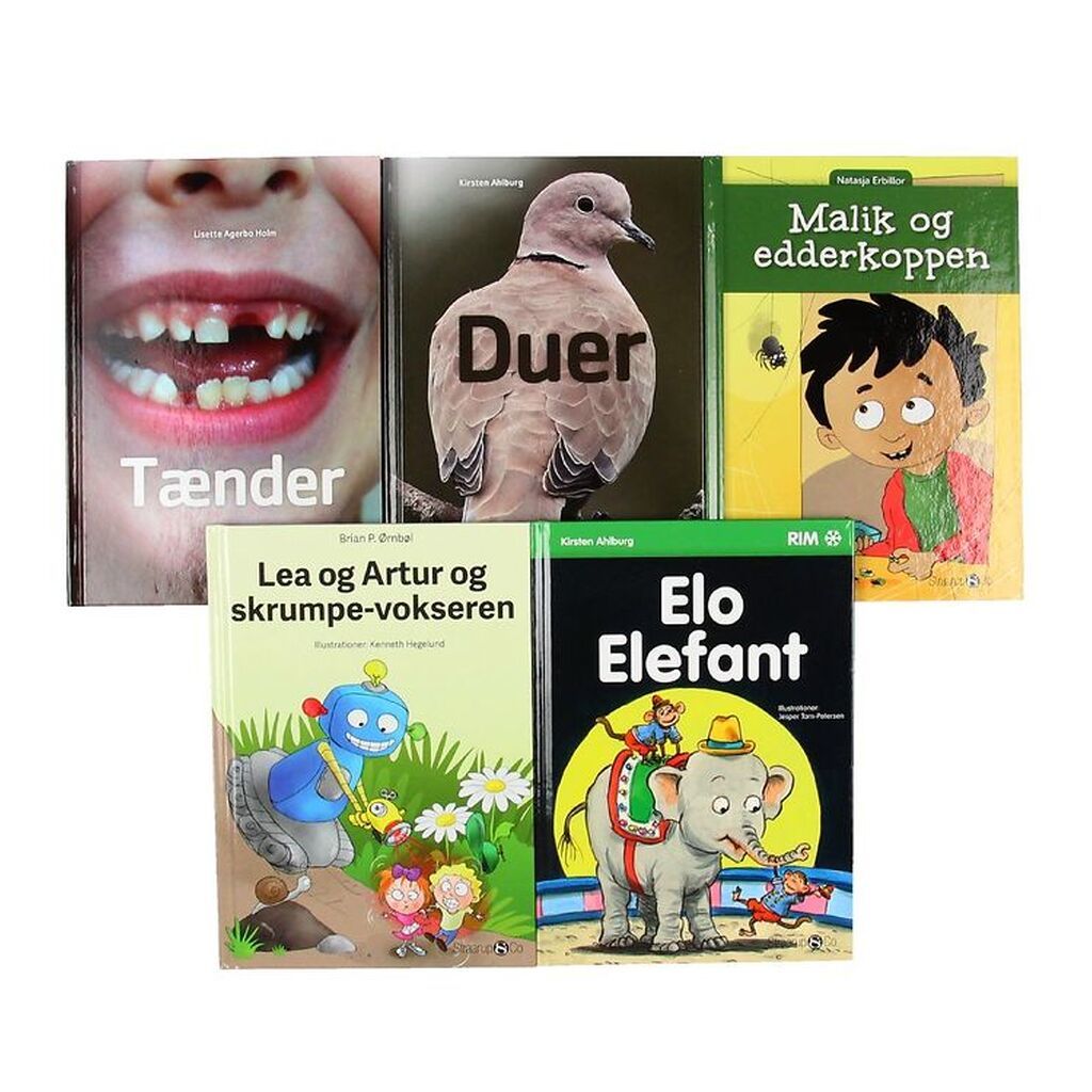 Straarup & Co Bogpakke - 2. Klasse - Assort. - 5 Bøger