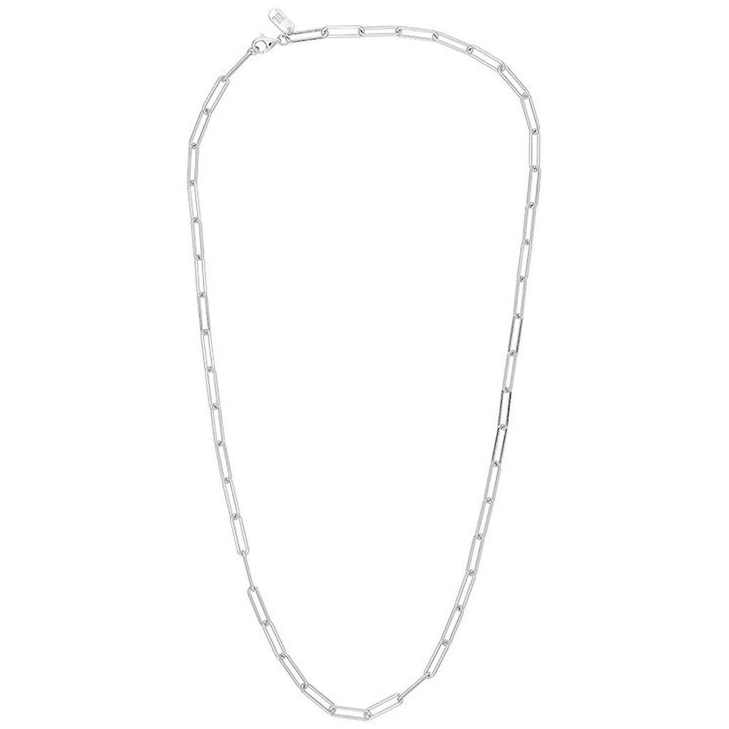 Design Letters Halskæde - Chunky Square Link - Large - 45 cm - S