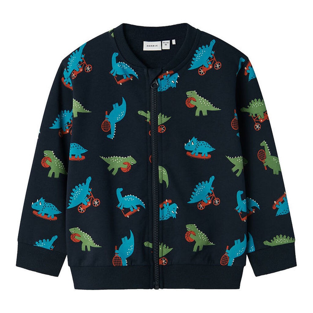 Name It Cardigan - NmmBertillo - Dark Sapphire m. Dinoer