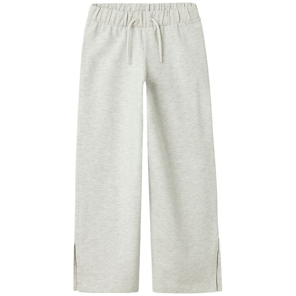 Name It Sweatpants - NmfKassie Wide - Light Grey Melange
