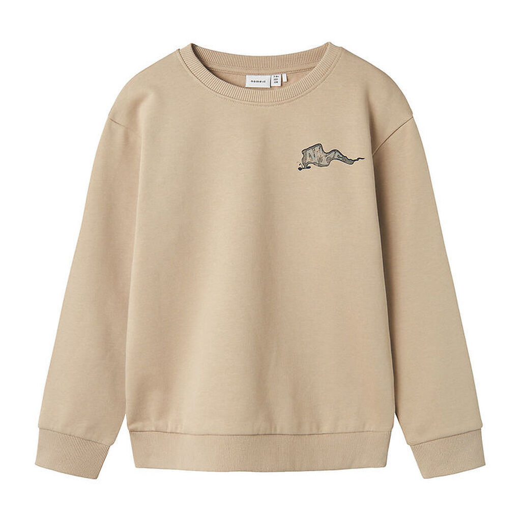 Name It Sweatshirt - NkmTegeo - Pure Cashmere m. Print