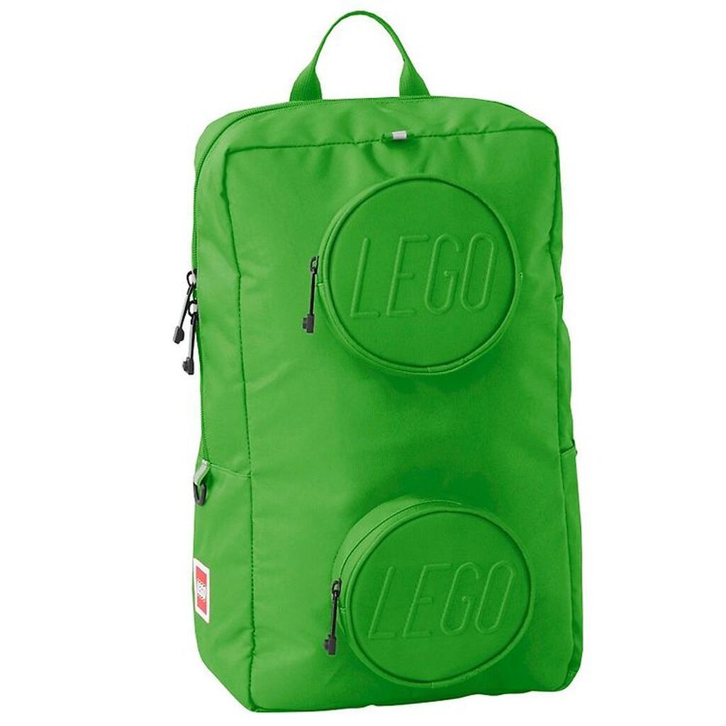 LEGOÂ® Skoletaske - Signature Brick - 18 L - Bright Green