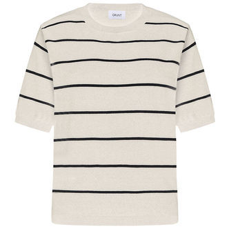 Grunt T-shirt - Strik - GrFerro - Off White Stripe