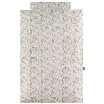 Nørgaard Madsens Sengetøj - Junior - Off White m. Beige og Brune