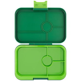 Yumbox Madkasse m. 4 Rum - Bento Tapas - Lime Green