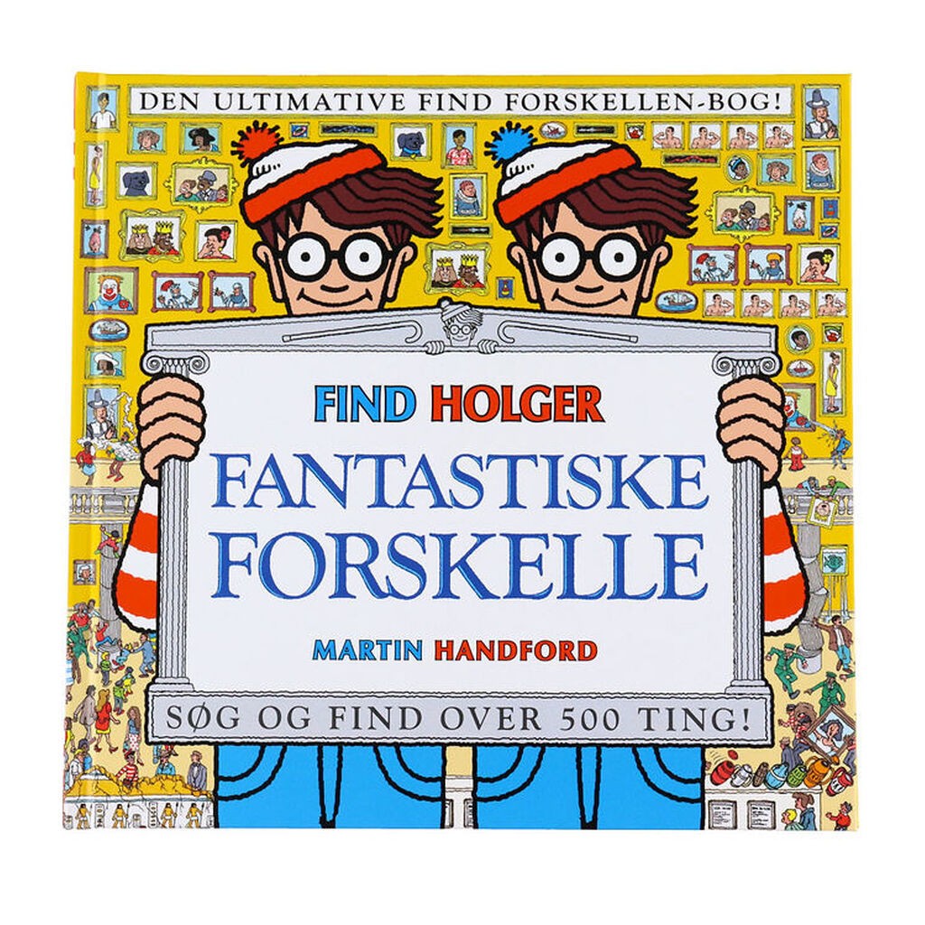 Alvilda Bog - Find Holger - Fantastiske Forskelle - Dansk