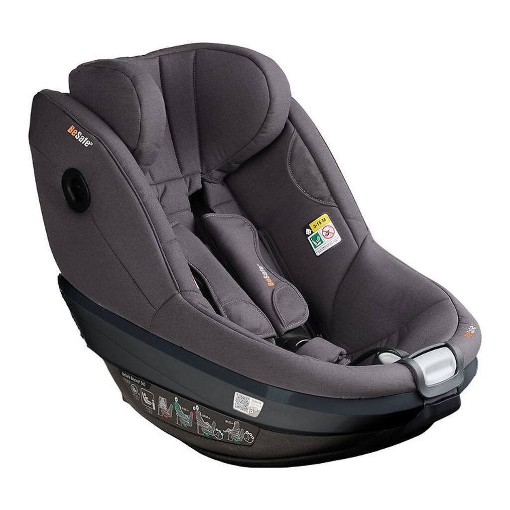 BeSafe Autostol - Beyond 2 360 - Dark Grey Melange