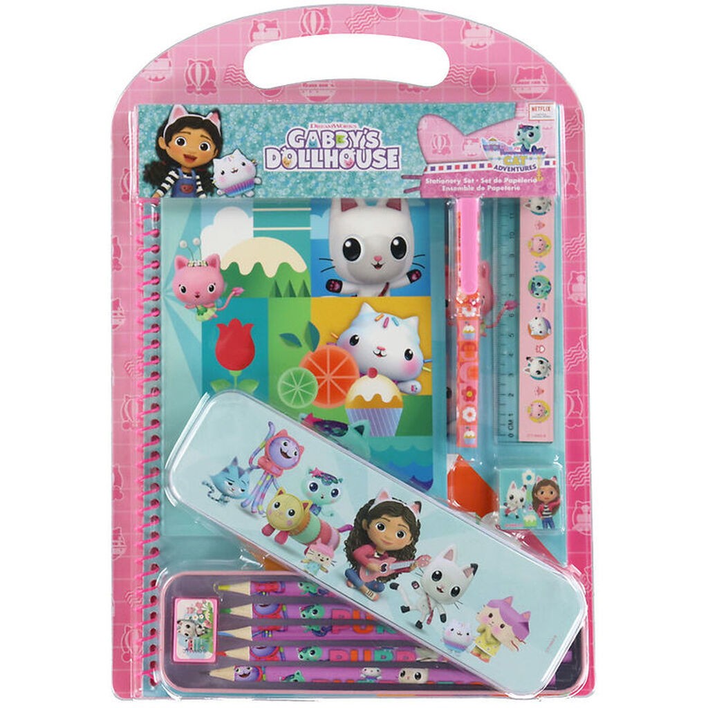 Gabby's Dollhouse Skrivesæt - 11 Dele