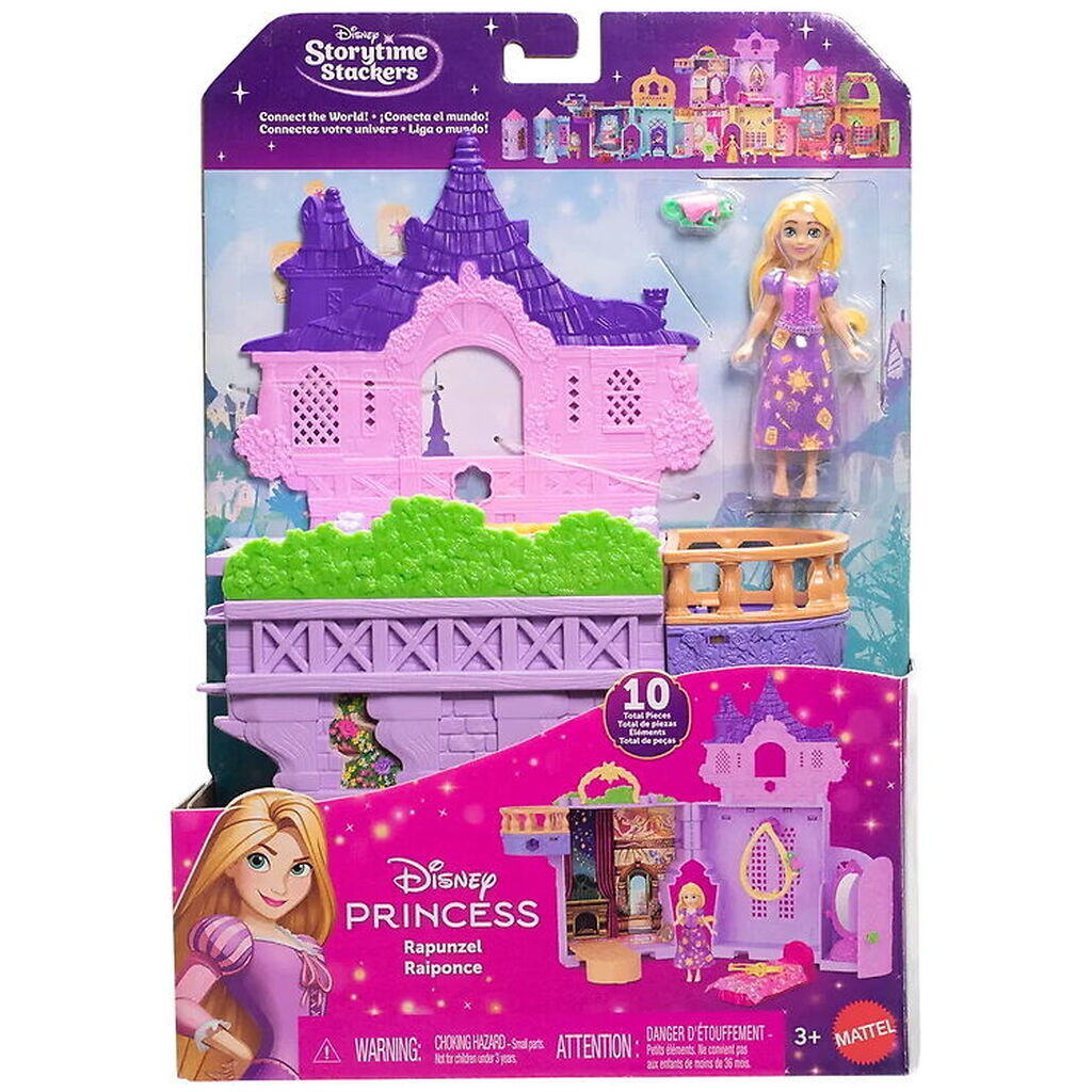 Disney Princess Dukkehus - Storytime Stackers - Rapunzel