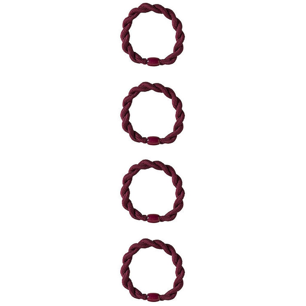 Name It Hårelastikker - 4-pak - NkfTalli - Oxblood Red