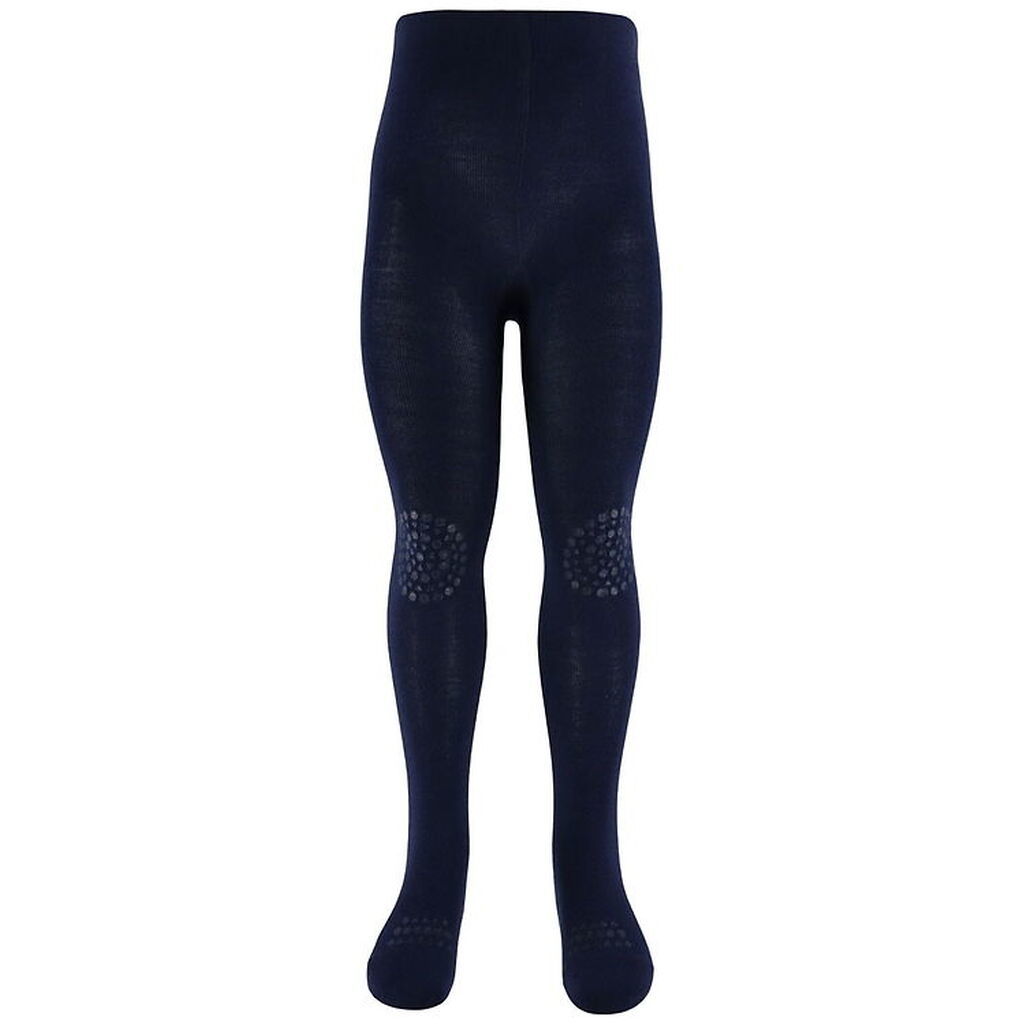 GoBabyGo Skridsikre Strømpebukser - Uld - Midnight Blue