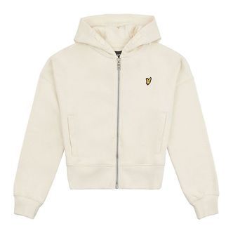 Lyle & Scott Cardigan m. Hætte - Turtle Dove