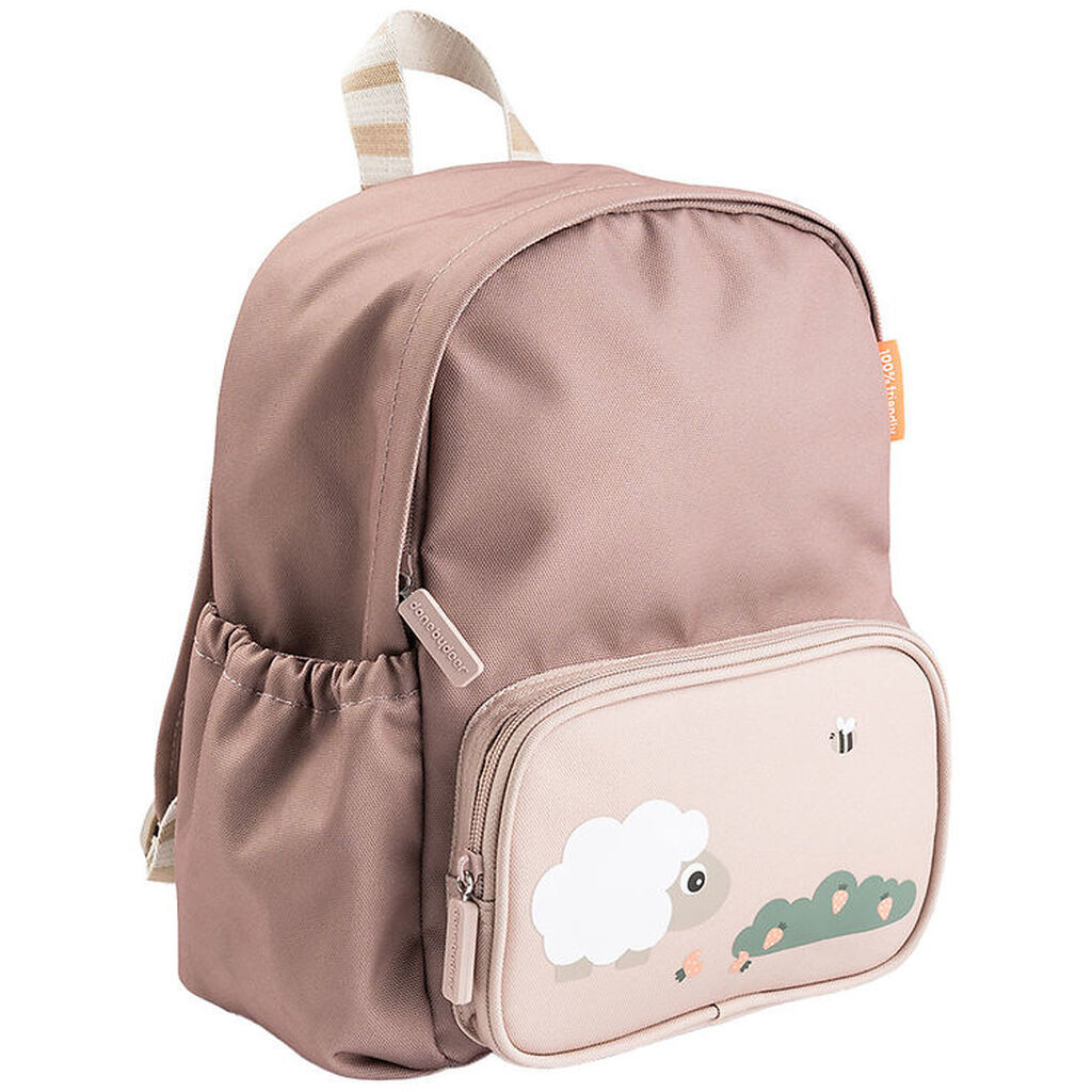 Done By Deer Børnehavetaske - Tiny Farm - Powder