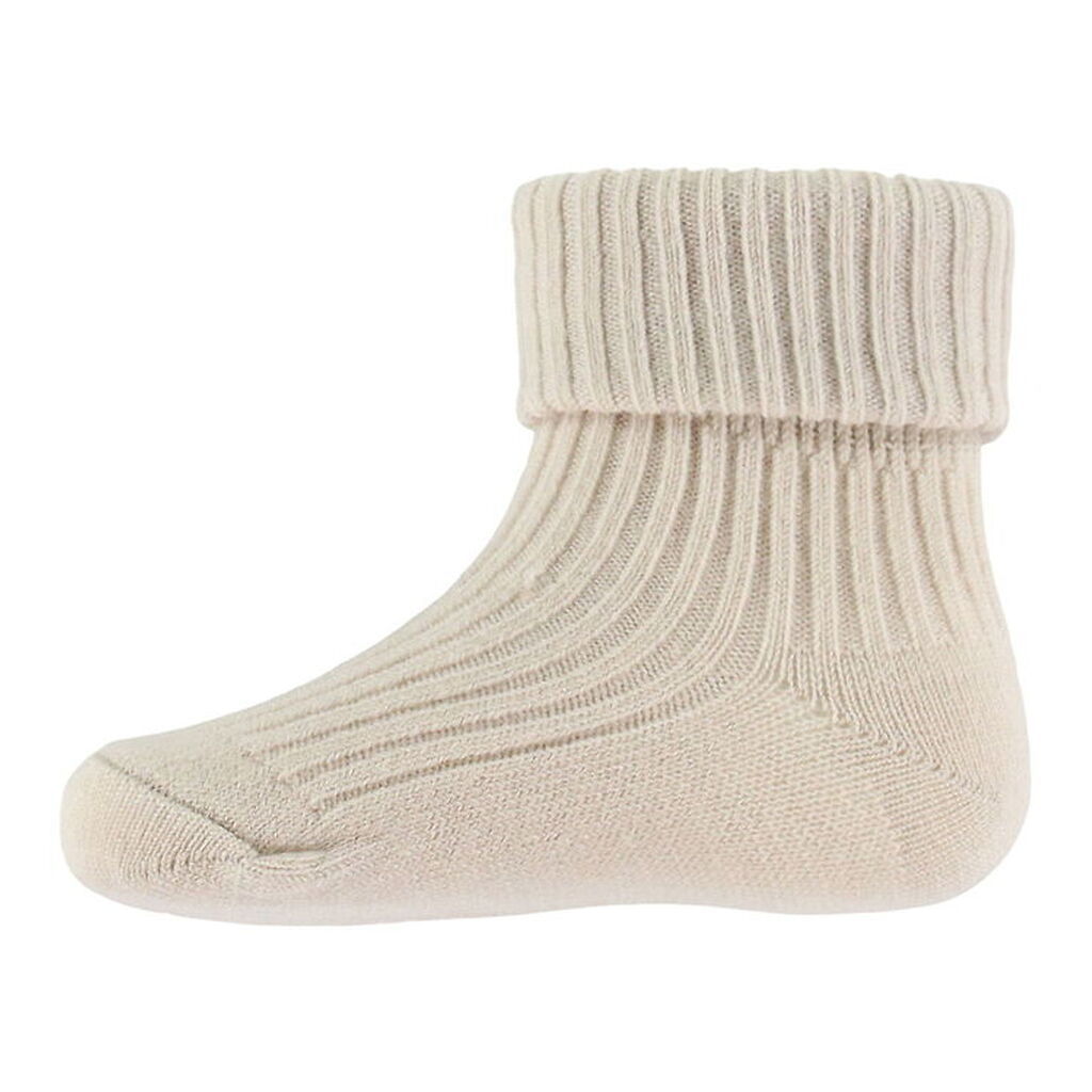 Wheat Strømper - Uld - Rib - Ziggy - Offwhite