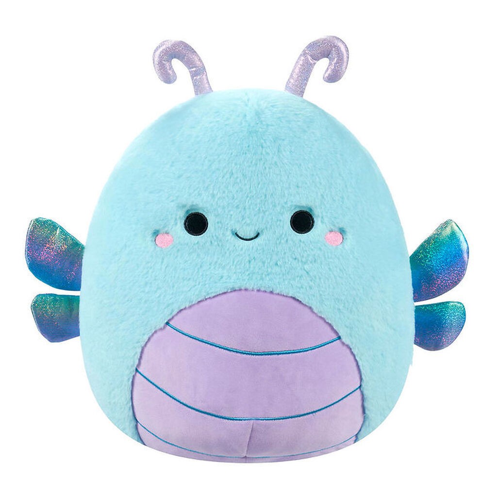 Squishmallows Bamse - 40 cm - Fuzz A Mallows Heather Dragonfly