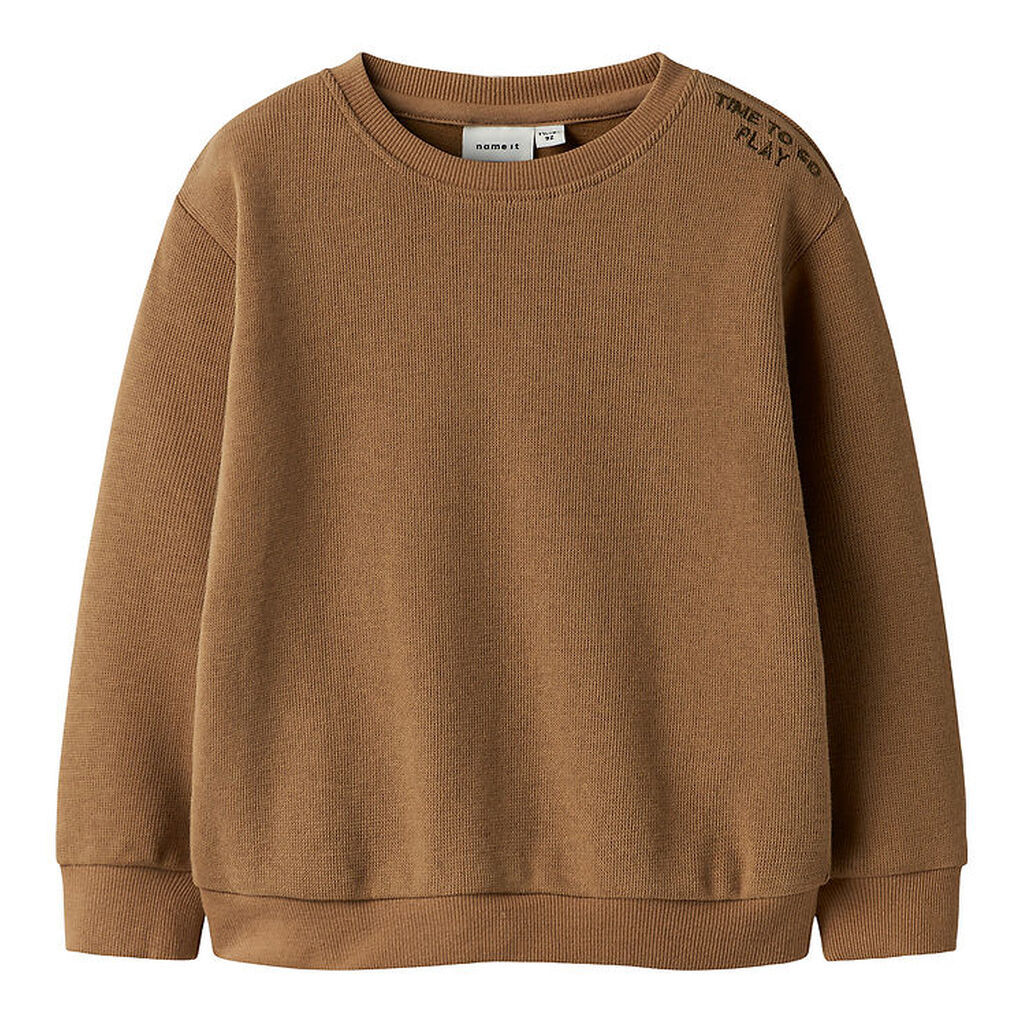 Name It Sweatshirt - NmmTobear - Toasted Coconut