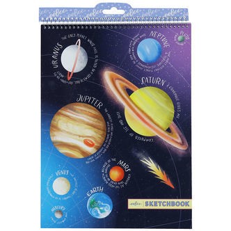 Eeboo Skitseblok - Our Planets