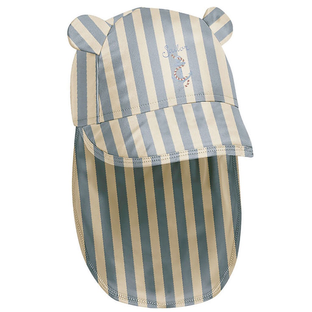 Konges Sløjd Badehat - UV50+ - Aster Bear - Sailor Stripe
