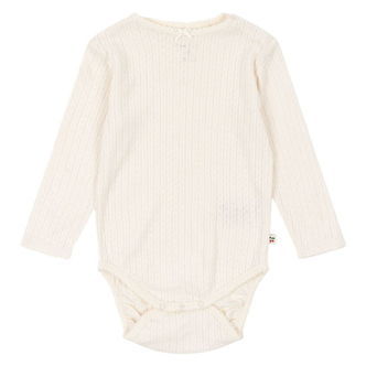 Konges Sløjd Body l/æ - Rib - Minnie - Antique White