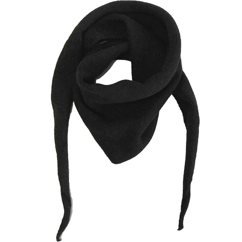 By Stær Tørklæde - Strik - Rita - 117x32 cm - Sort