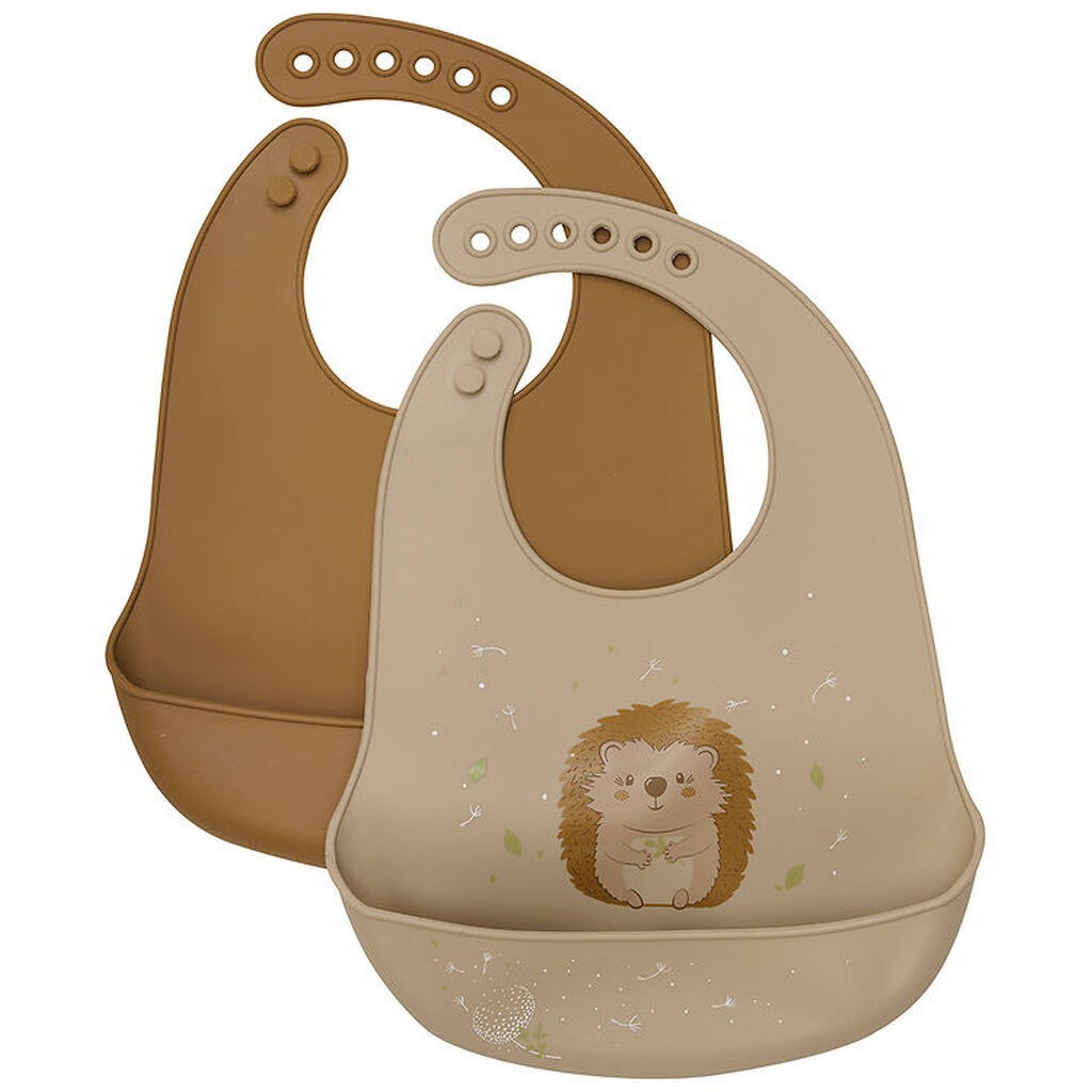 CeLaVi Hagesmæk - 2-pak - Silikone - White Pepper