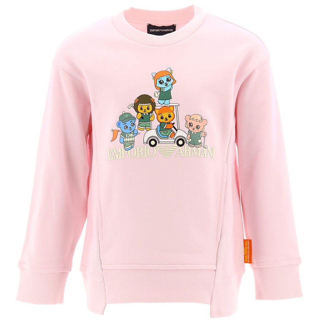 Emporio Armani Sweatshirt - Festival Bloom m. Print