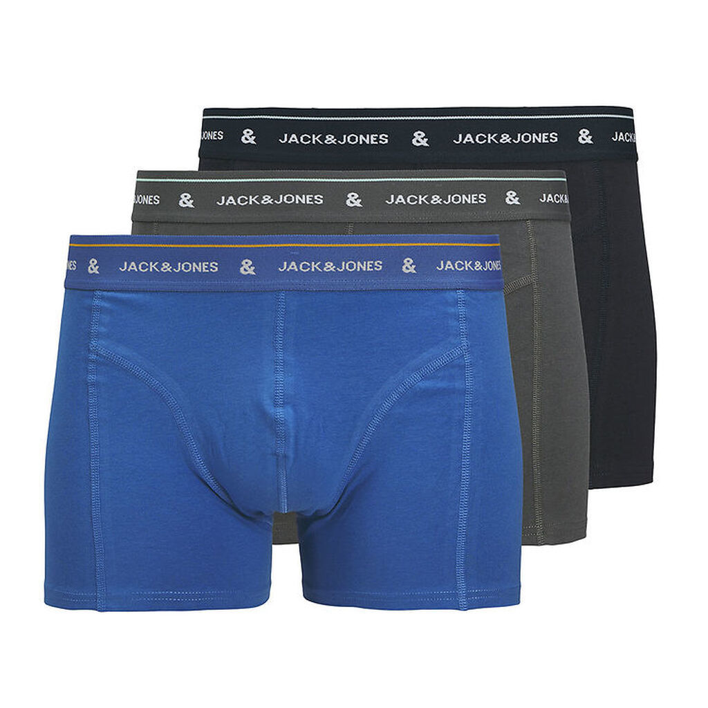 Jack & Jones Boxershorts - 3-pak - JacRon - Sky Captain/Lapis bl