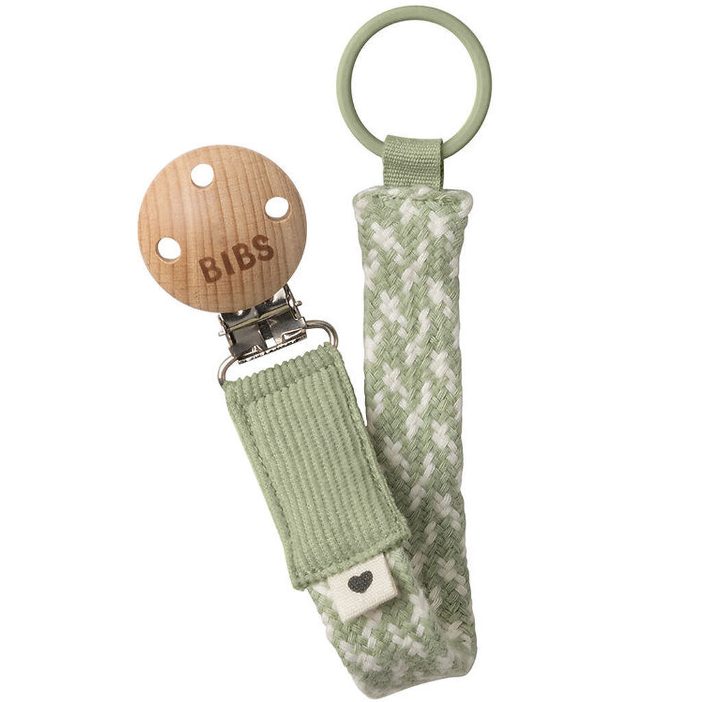 BIBS Suttekæde - Sage / Ivory