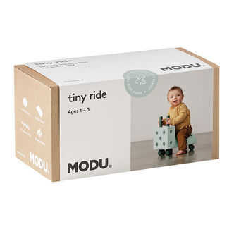 MODU Gåvogn - Tiny Ride - 10 Dele - 40x20x36 cm - Ocean Mint/For