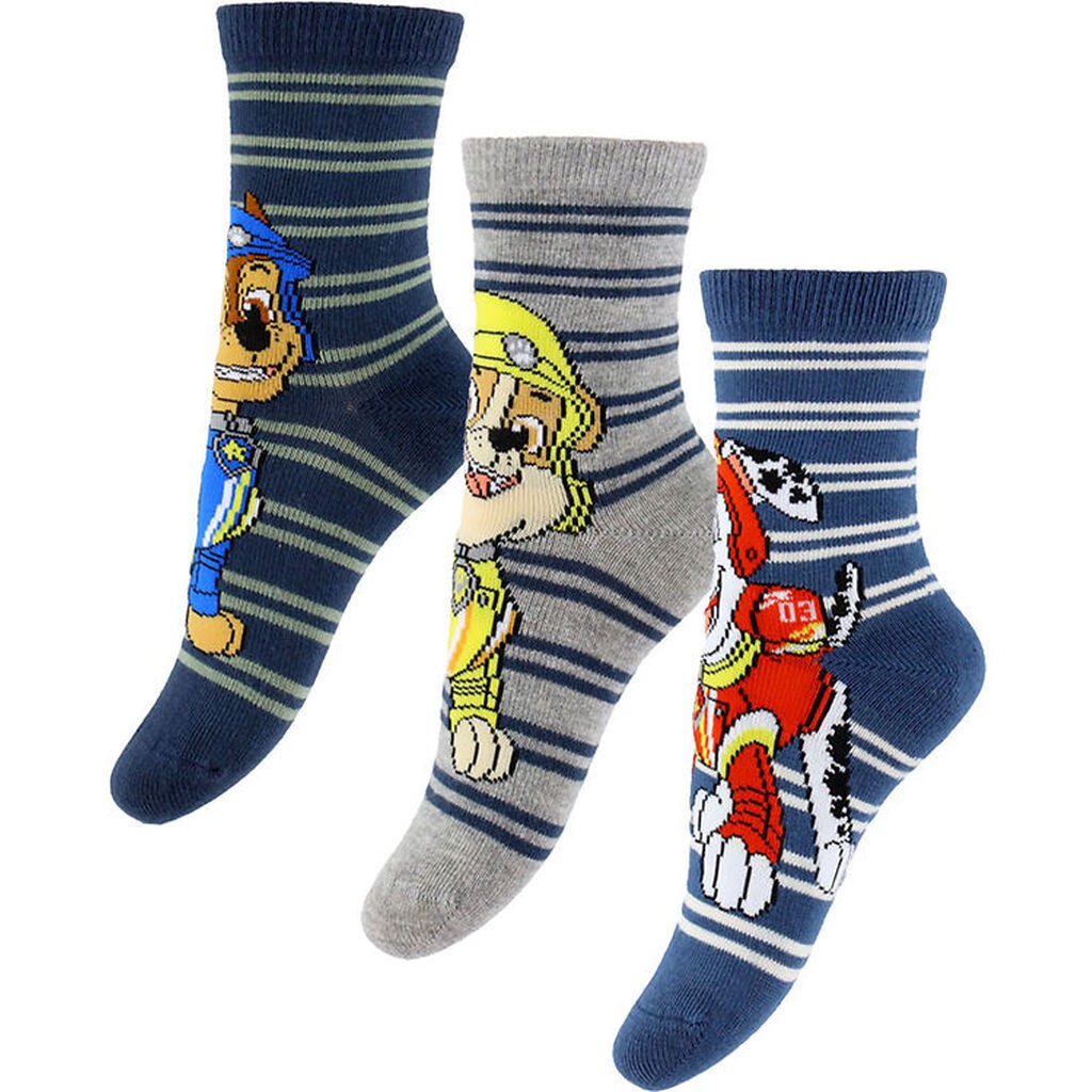 Name It Strømper - 3-pak - NmmSommer - Paw Patrol - Insignia Blu