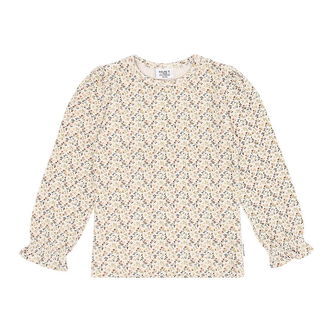 Hust and Claire Bluse - Rib - Alma - Whisper Melange