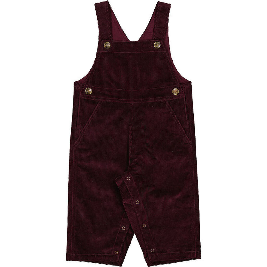 MarMar Smækbukser - Fløjl - Ruben - Deep Mulberry