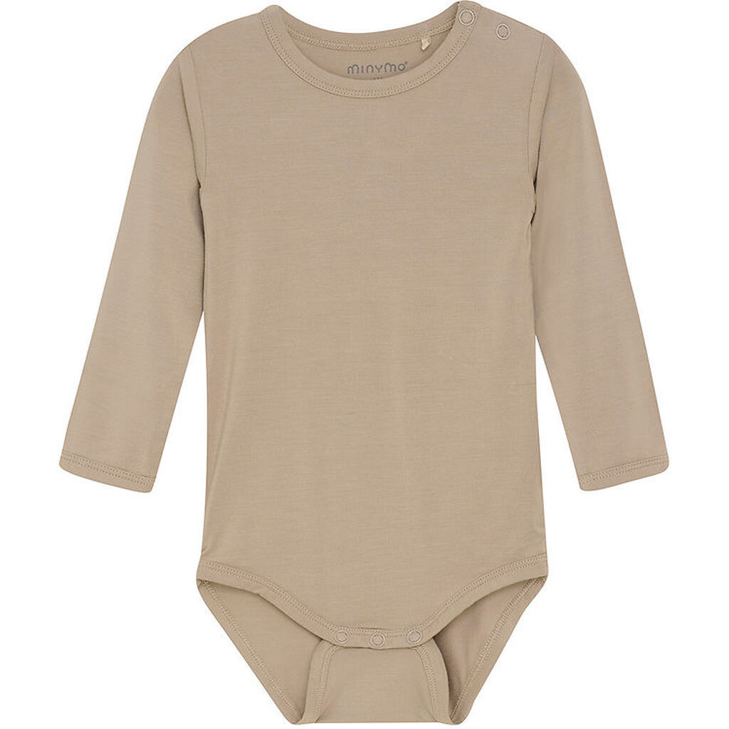 Minymo Body l/æ - Viskose - Simply Taupe