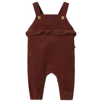 Lil Atelier Smækbukser - Fløjl - NbfObert - Hot Chocolate