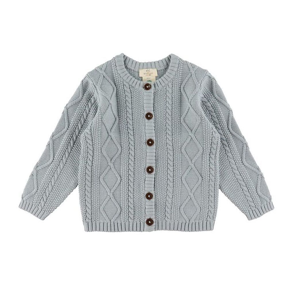 Copenhagen Colors Cardigan - Dusty Blue