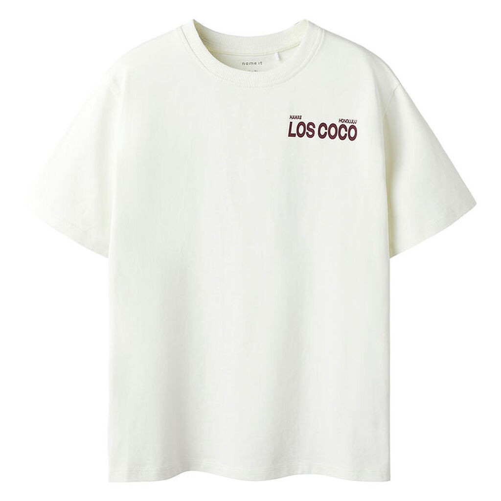 Name It T-shirt - NkmHelixus - Cloud Dancer