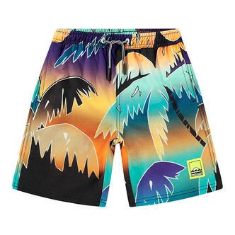 Molo Badeshorts - UV50+ - Nilson - Faded Palmtrees