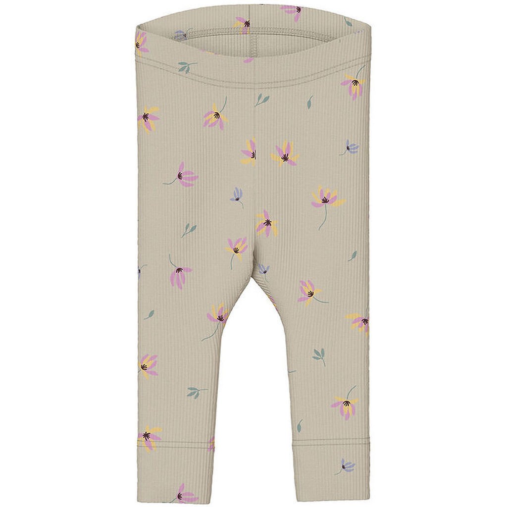Name It Leggings - Rib - NbfTasha - Summer Sand