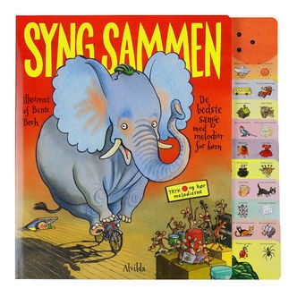 Alvilda Bog m. Lyd - Syng sammen - De bedste sange med melodi