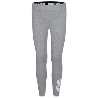 Nike Leggings - Gråmeleret m. Hvid