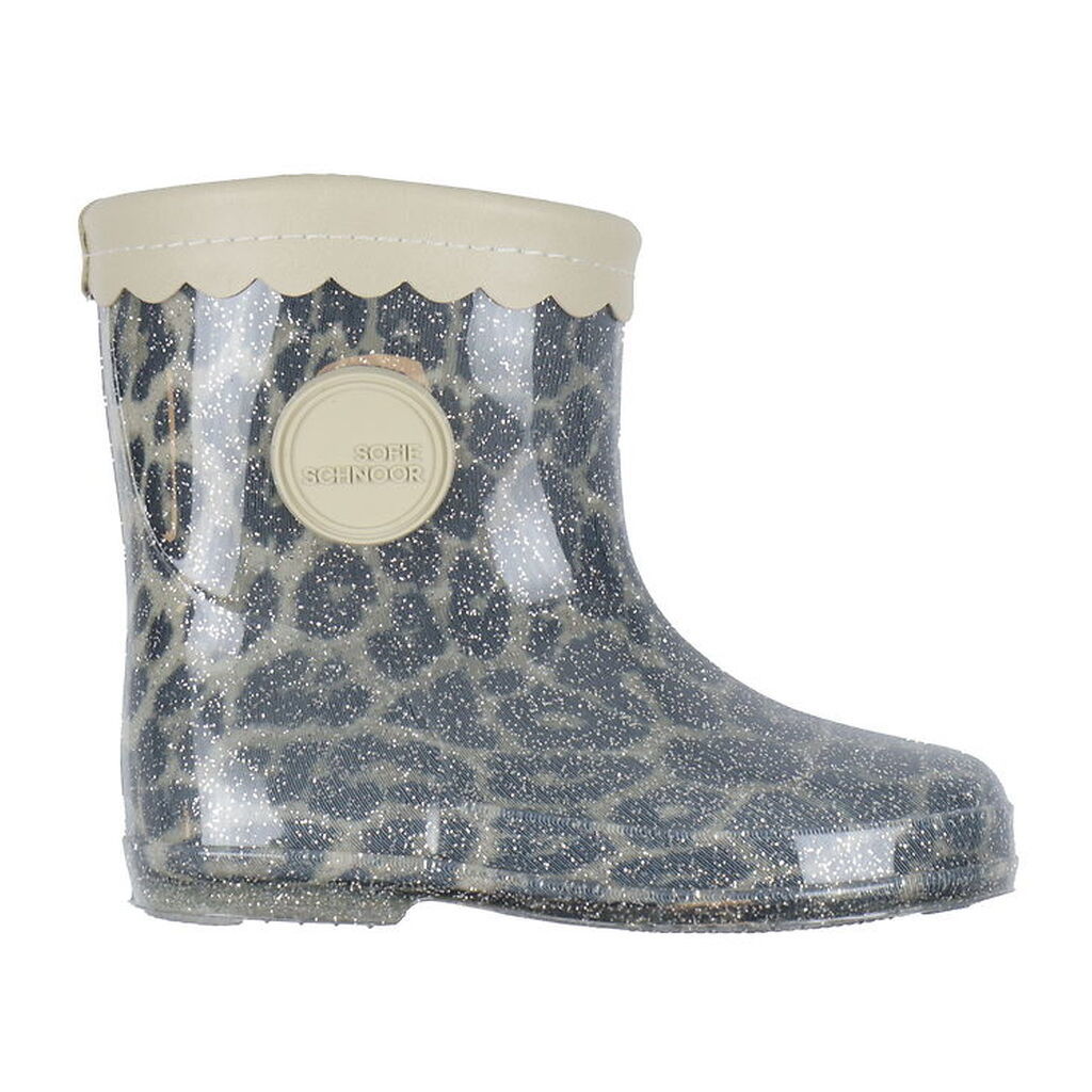 Sofie Schnoor Gummistøvler - Perlask - Leopard