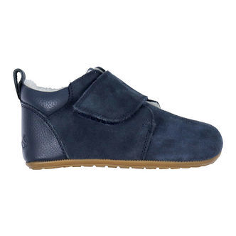 Bundgaard Hjemmesko - Wide Fit - Teddy Navy - Blue