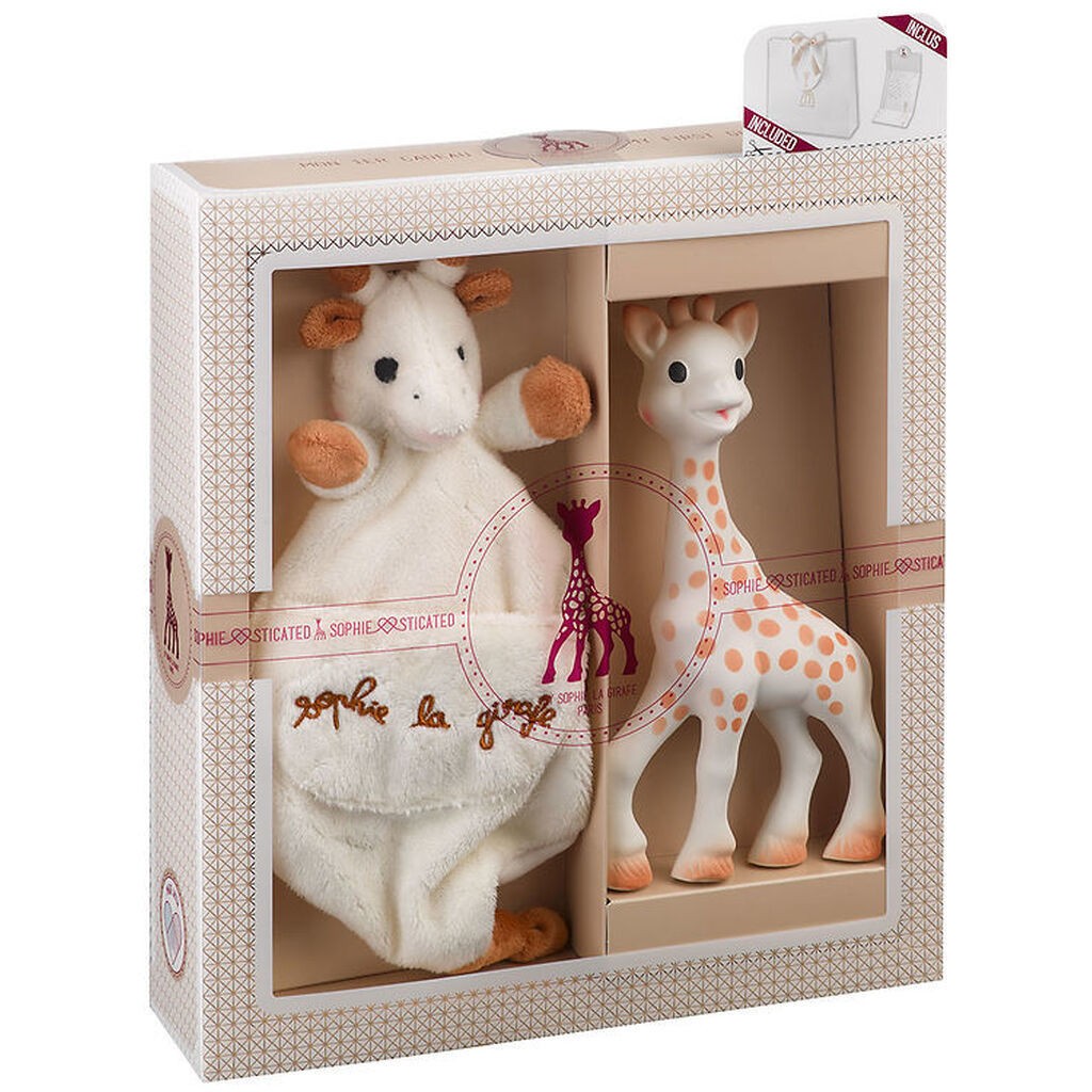 Sophie la Girafe Gaveæske - Nusseklud/Bidering