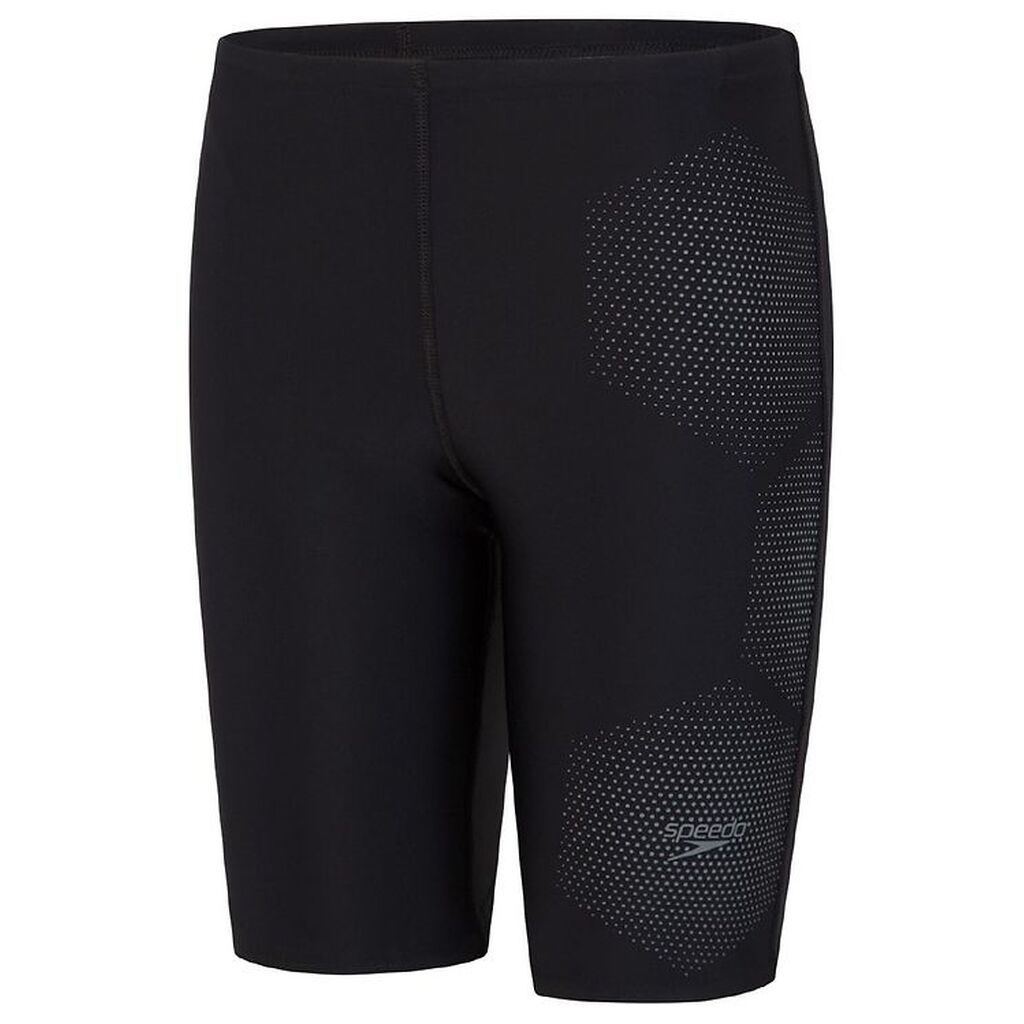 Speedo Badebukser - Tech Placement Jammer - Black/Ardesi