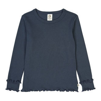 Müsli Bluse - Cozy Me - Rib - Night Blue