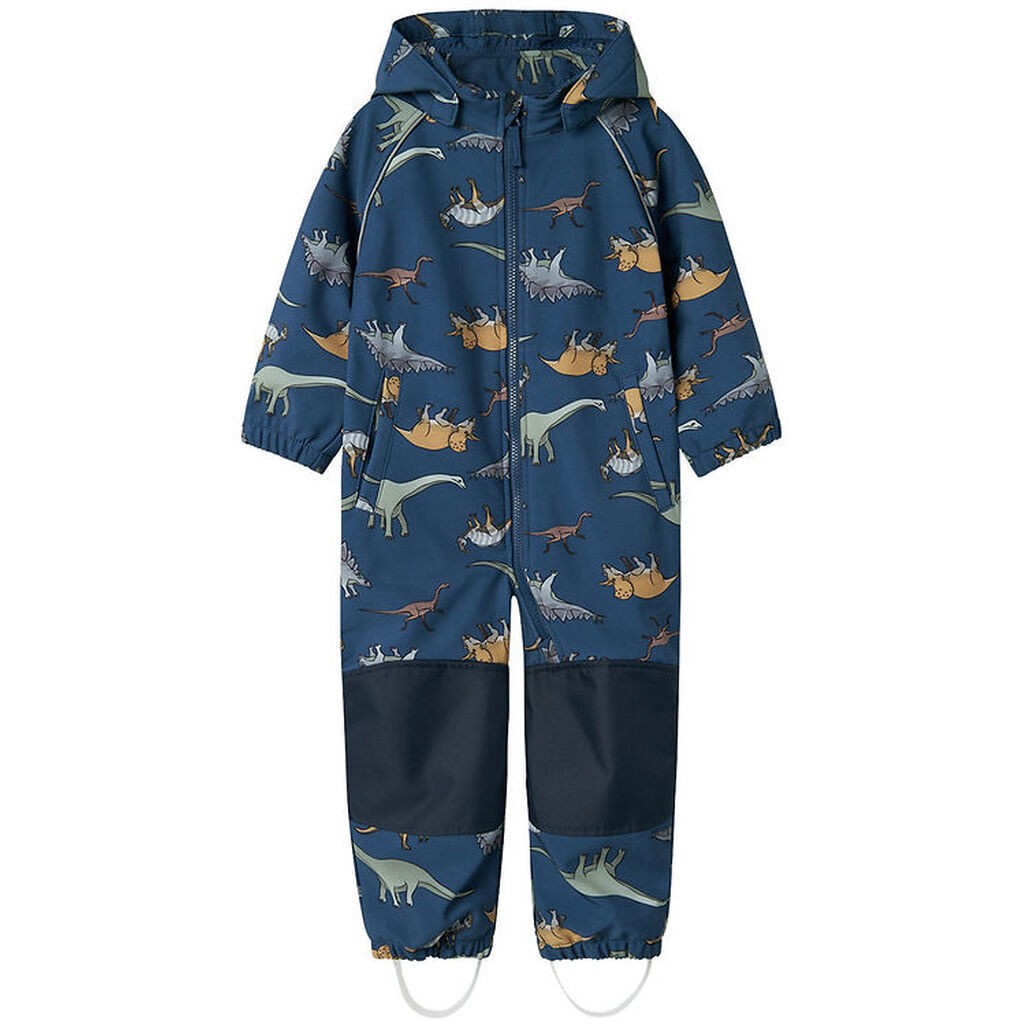 Name It Softshelldragt m. Fleece - Noos - NmmAlfa08 - Dark Demin