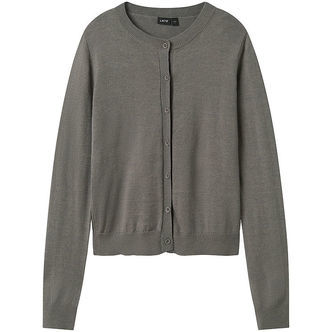 LMTD Cardigan - Strik - Sharkskin