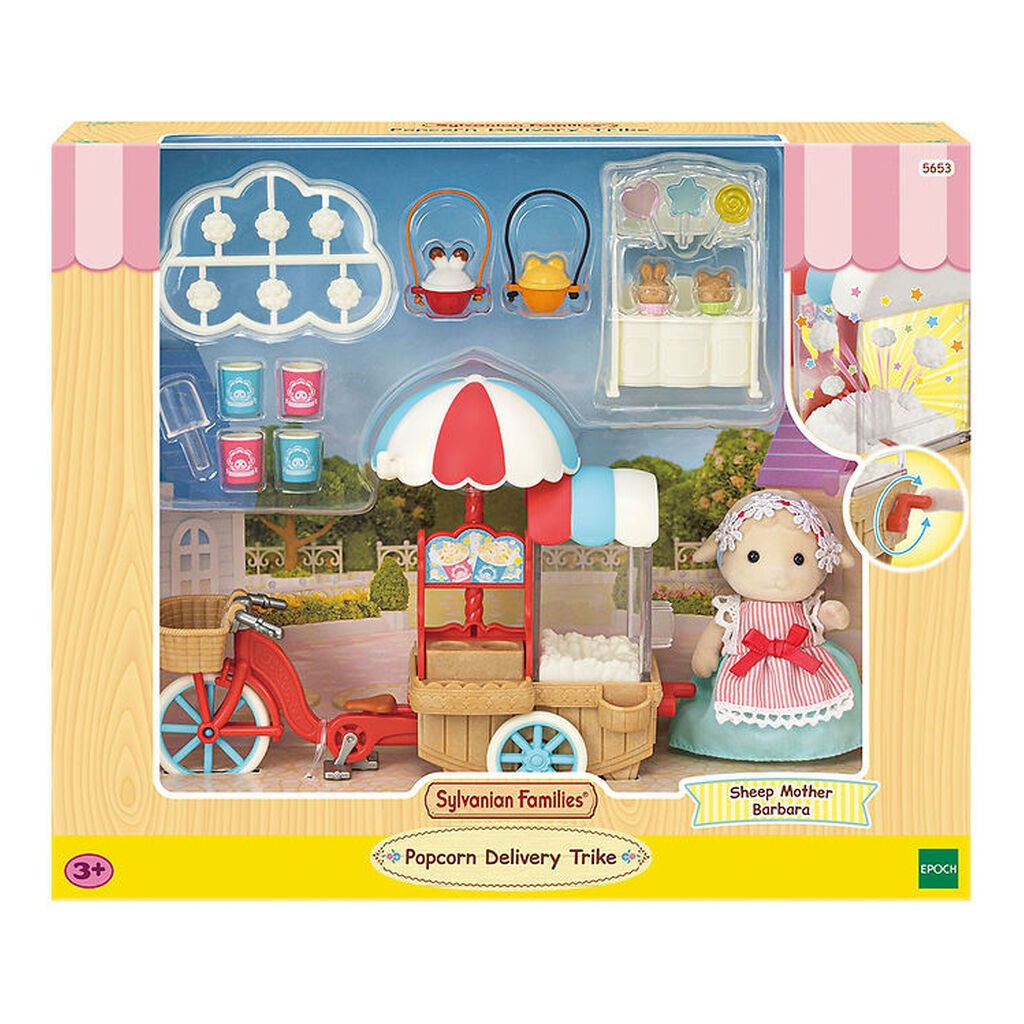 Sylvanian Families - Popcorn Delivery Trike - 5653
