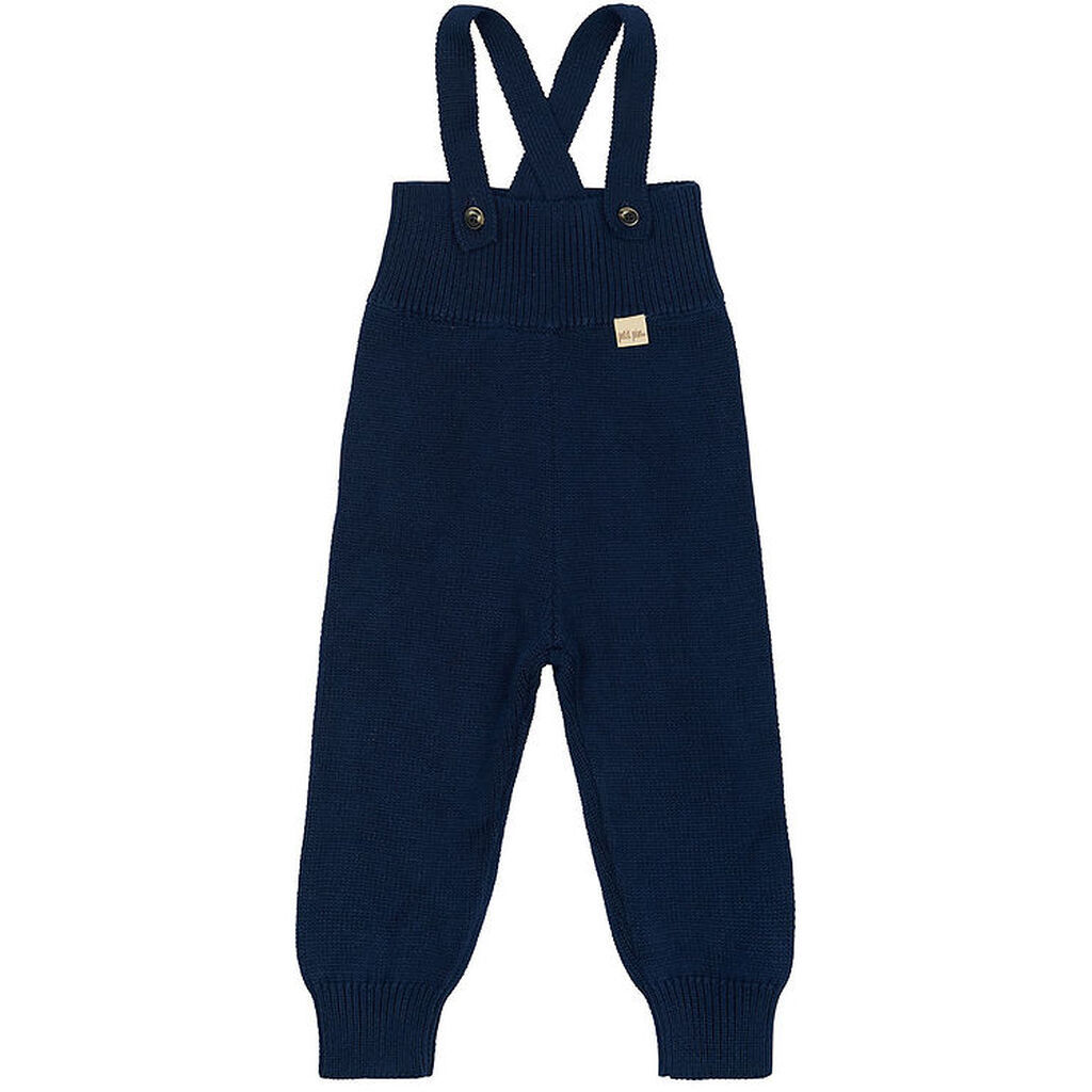 Petit Piao Bukser m. Seler - PPDag - Strik - Navy